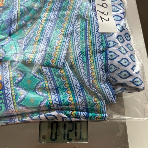 NWT Cabana Life Womens Embroidered Tunic Dress UPF 50+ Beach Cruise Blue Sz XL - Picture 12 of 12